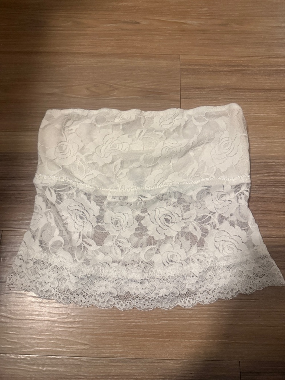 Urban Outfitters White Lace Bandeau Tube Top Women’s